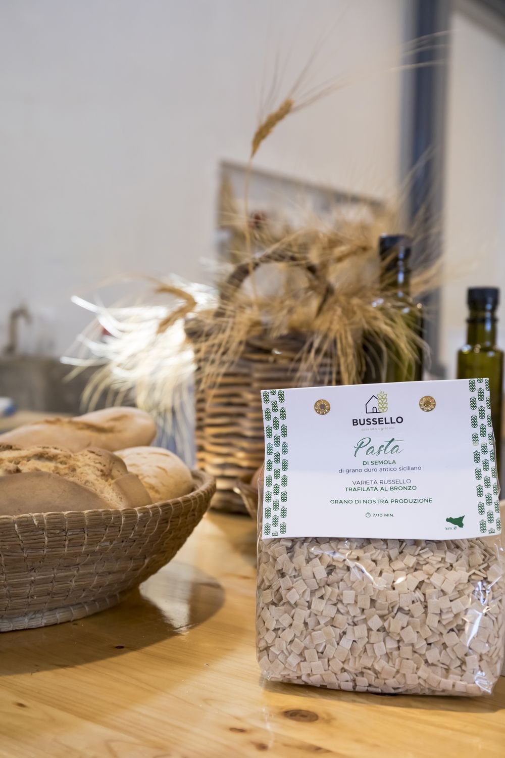 Confezione di pasta secca artigianale Bussello